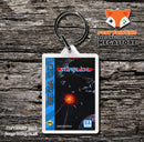 Starblade Front Game Inspired Retro Gaming Keyring