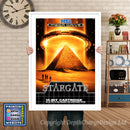 Stargate 3 Eu - Sega Megadrive Inspired Retro Gaming Poster A4 A3 A2 Or A1