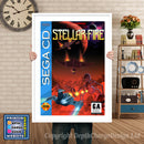Android Assault Revenge Of Bariarm Sega Sega Mega CD Inspired Retro Gaming Poster A4 A3 A2 Or A1