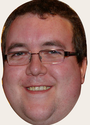Stephen Bunting Face Mask – Fancy Dress Cardboard Costume Mask