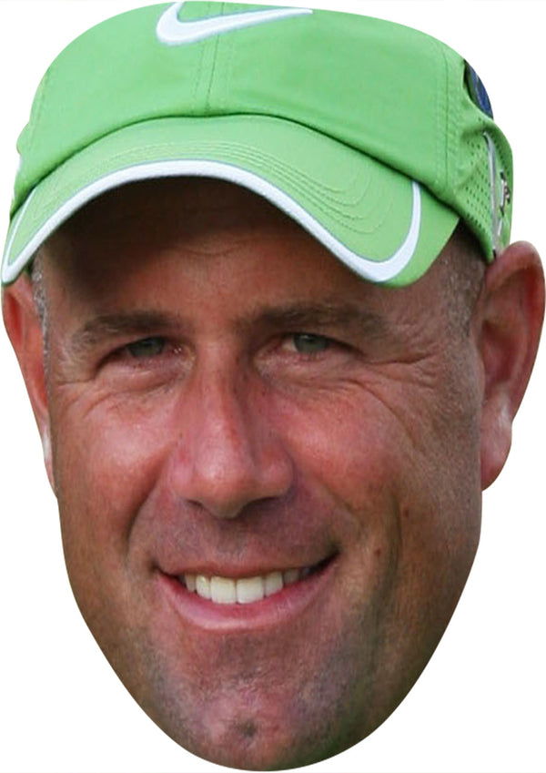 Stewart Cinch 3 GOLF 2018 Celebrity Face Mask Fancy Dress Cardboard Costume Mask