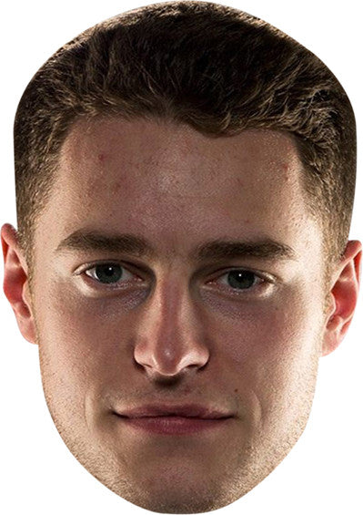 Stoffel Vandoorne Face Mask – Fancy Dress Cardboard Costume Mask