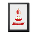 Stoke Football Club gift - The Potters - Tiny Men Big Balls Poster