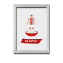 Stoke Football Club gift - The Potters - Tiny Men Big Balls Poster