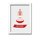 Stoke Football Club gift - The Potters - Tiny Men Big Balls Poster