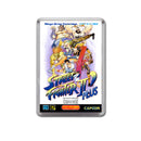 Street Fighter 2 Plus Jp Game Style Inspired Sega Megadrive Retro Video Gaming Magnet