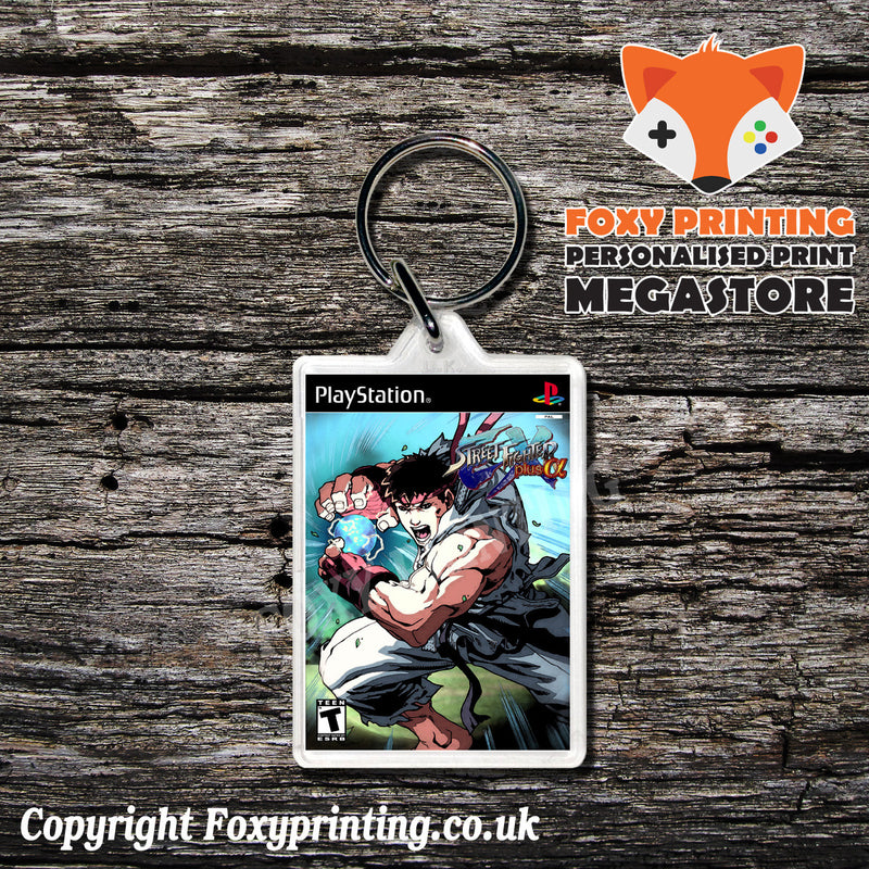 Street Fighter Ex Plus Alpha Eu - PS1 Playstation 1 Game Inspired Retro Gaming Magnet