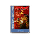 Streets Of Rage 2 Eu Game Style Inspired Sega Megadrive Retro Video Gaming Magnet