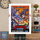 Streets Of Rage 3 Eu - Sega Megadrive Inspired Retro Gaming Poster A4 A3 A2 Or A1