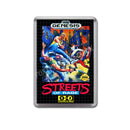 Streets Of Rage Game Style Inspired Sega Megadrive Retro Video Gaming Magnet