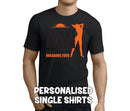 Sunny Beach Colour Custom Stag T-Shirt - Any Name - Party Tee
