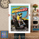Super Skidmarks Gb - Sega Megadrive Inspired Retro Gaming Poster A4 A3 A2 Or A1