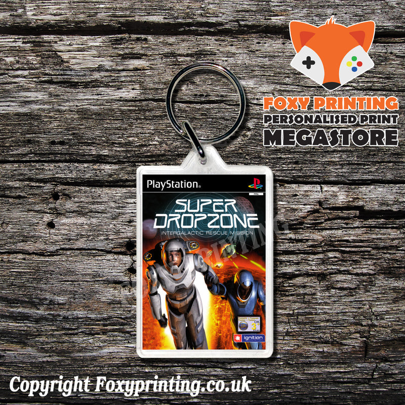 Super Drop Zone Eu - PS1 Playstation 1 Game Inspired Retro Gaming Magnet