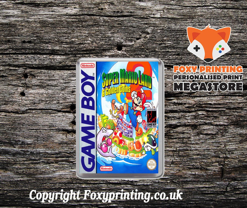 Super Mario Land 2 Six Golden Coins 2 Retro Gaming Magnet