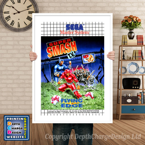 Supersmashtv_Au Inspired Retro Gaming Poster