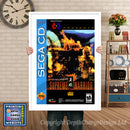 Annet Futatabi Jp Sega Sega Mega CD Inspired Retro Gaming Poster A4 A3 A2 Or A1