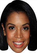 Susan Kelechi Watson MH 2017 Celebrity Face Mask Fancy Dress Cardboard Costume Mask