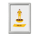Sutton Utd Football Club gift - The U's - Tiny Men Big Balls Poster