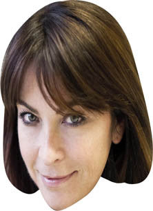 Suzi Perry Face Mask – Fancy Dress Cardboard Costume Mask