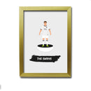 Swansea Football Club gift - The Swans - Tiny Men Big Balls Poster