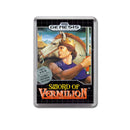 Sword Of Vermillion Game Style Inspired Sega Megadrive Retro Video Gaming Magnet