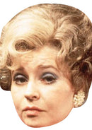 Sybil Fawlty TV STARS 2018 Celebrity Face Mask Fancy Dress Cardboard Costume Mask