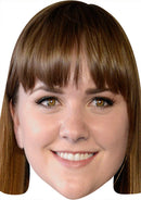 Tara Lynne Barr MH 2017 Celebrity Face Mask Fancy Dress Cardboard Costume Mask