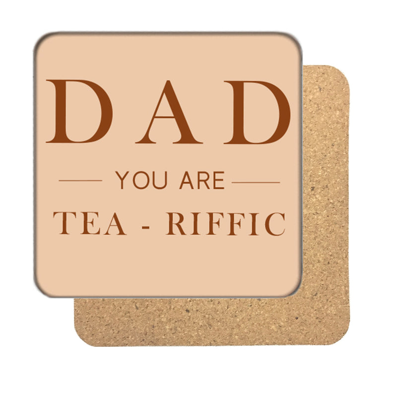 Tea-Riffic Drinks Coaster