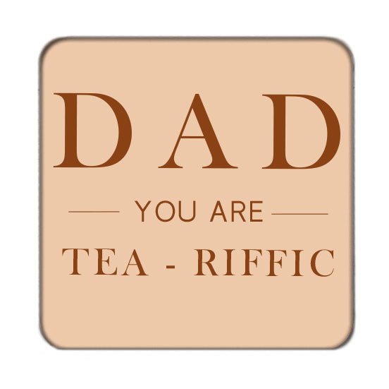 Tea-Riffic Drinks Coaster