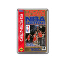 Tecmo Super Nba Basketball Game Style Inspired Sega Megadrive Retro Video Gaming Magnet
