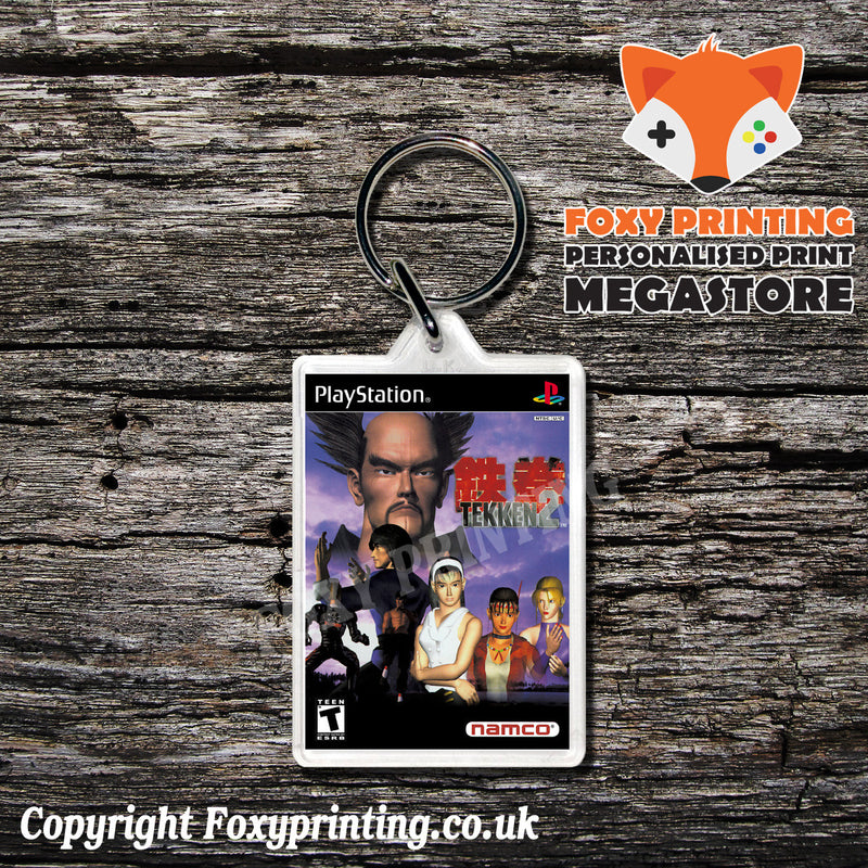 Tekken 2 - PS1 Playstation 1 Game Inspired Retro Gaming Magnet