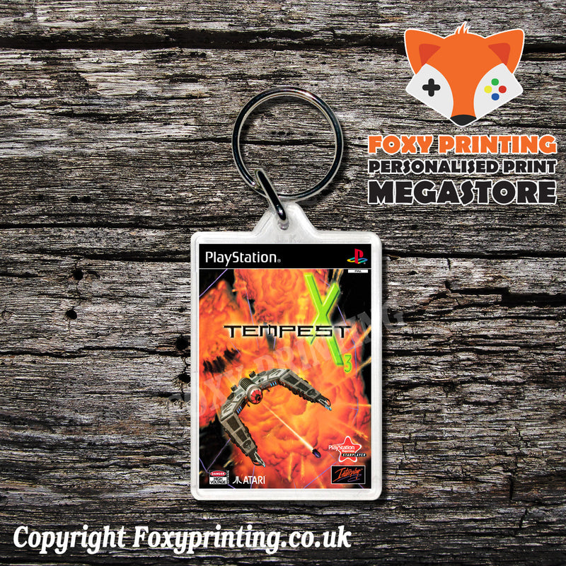 Tempest X3 Eu - PS1 Playstation 1 Game Inspired Retro Gaming Magnet