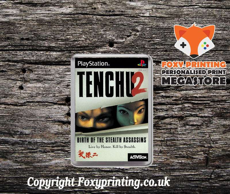 Tenchu2 - PS1 Playstation 1 Game Inspired Retro Gaming Magnet