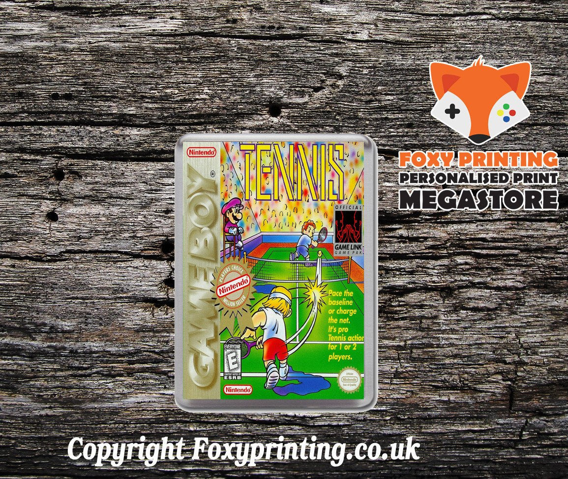 Tennis Retro Gaming Magnet