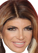 Teresa Giudice Real House Wives 2020 Dress Cardboard Celebrity Party Face Mask