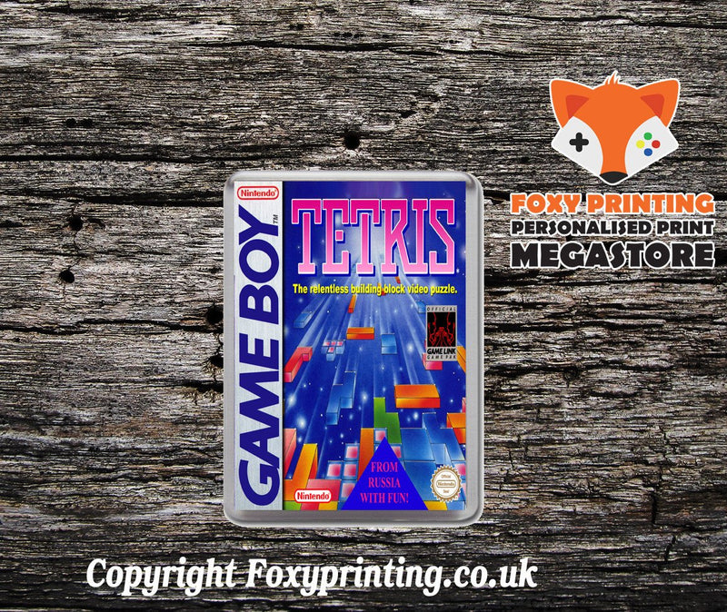 Tetris 2 Nintendo DS Style Retro Gaming Magnet