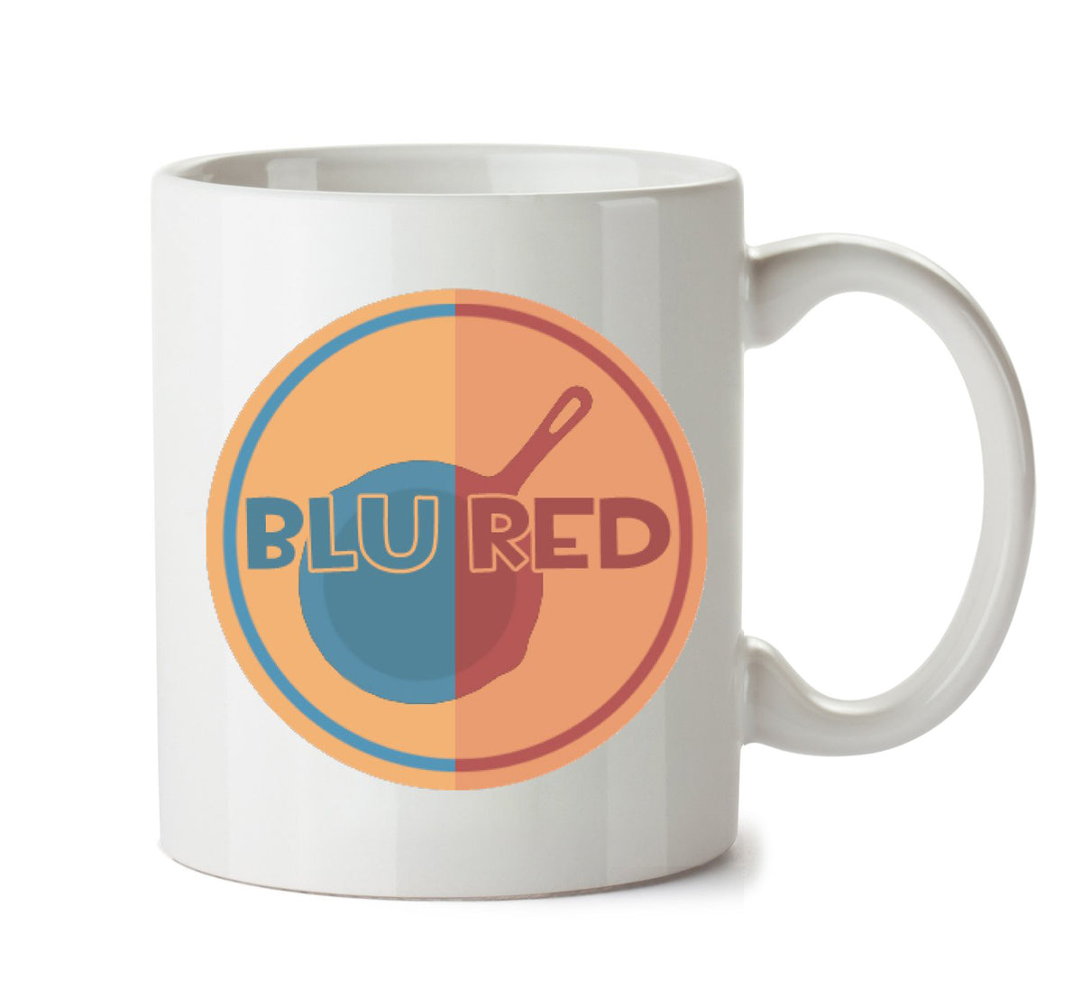 Team Fortress 2 Blue Red Team - Gaming Mugs – printed mug product image 1