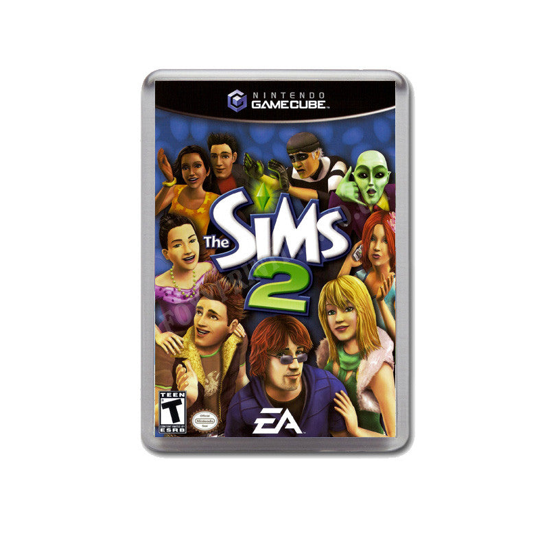 The Sims 2 Style Inspired Game Gamecube Retro Video Gaming Magnet