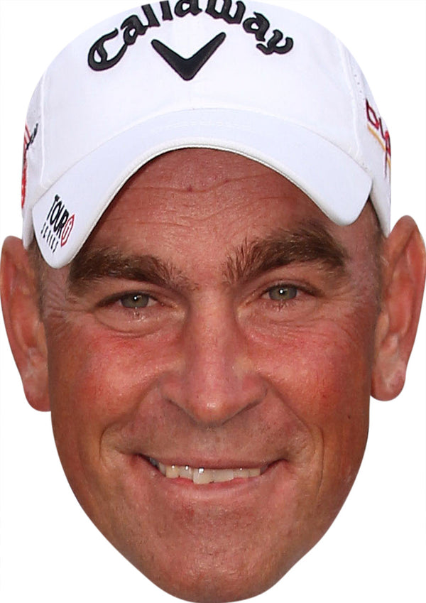 Thomas Bjorn 3 GOLF 2018 Celebrity Face Mask Fancy Dress Cardboard Costume Mask