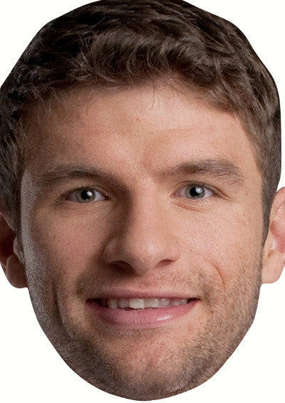 Thomas Muller Celebrity Face Mask Fancy Dress Cardboard Costume Mask