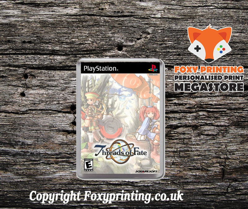 Threads Of Fate - PS1 Playstation 1 Game Inspired Retro Gaming Magnet