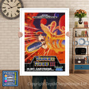 Thunder Force 3 Eu - Sega Megadrive Inspired Retro Gaming Poster A4 A3 A2 Or A1