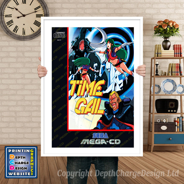 Blackhole Assault 3 Sega Sega Mega CD Inspired Retro Gaming Poster