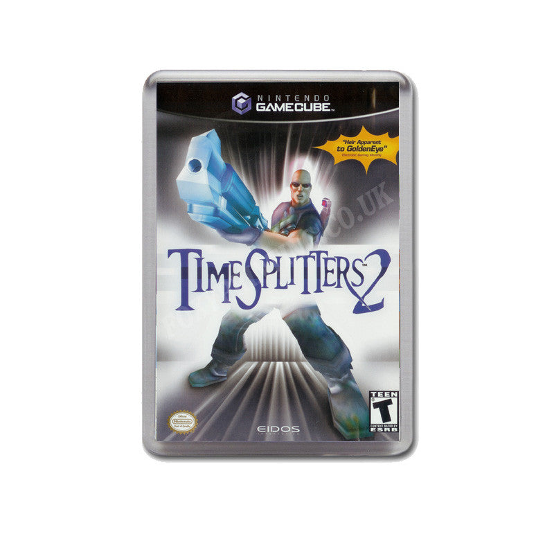 Time Splitters 2 Style Inspired Game Gamecube Retro Video Gaming Magnet