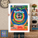 Tiny Toons Buster Shidden Treasure - Sega Megadrive Inspired Retro Gaming Poster A4 A3 A2 Or A1