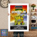 Tmnt Hyper Stone Heist Eu - Sega Megadrive Inspired Retro Gaming Poster A4 A3 A2 Or A1