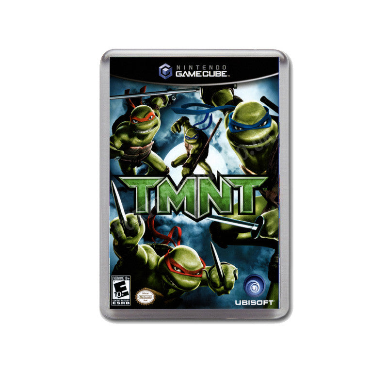 Tmnt Style Inspired Game Gamecube Retro Video Gaming Magnet
