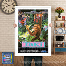 Toki Going Apes Pit Eu - Sega Megadrive Inspired Retro Gaming Poster A4 A3 A2 Or A1