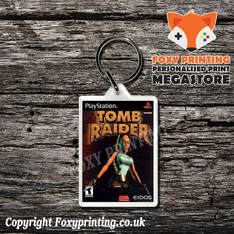 Tomb Raider - PS1 Playstation 1 Game Inspired Retro Gaming Magnet