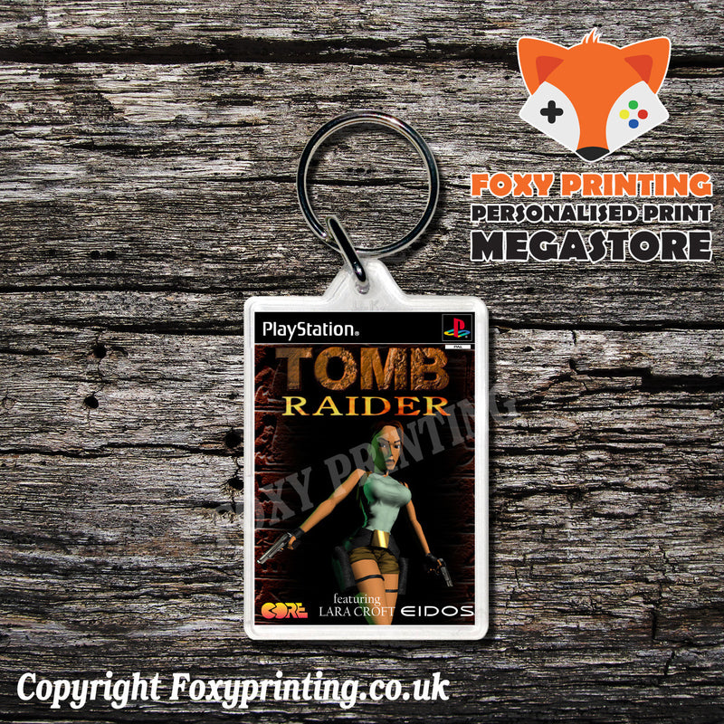 Tomb Raider Eu - PS1 Playstation 1 Game Inspired Retro Gaming Magnet